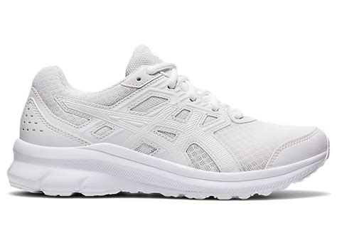 asics womens white sneakers|asics white casual shoes.